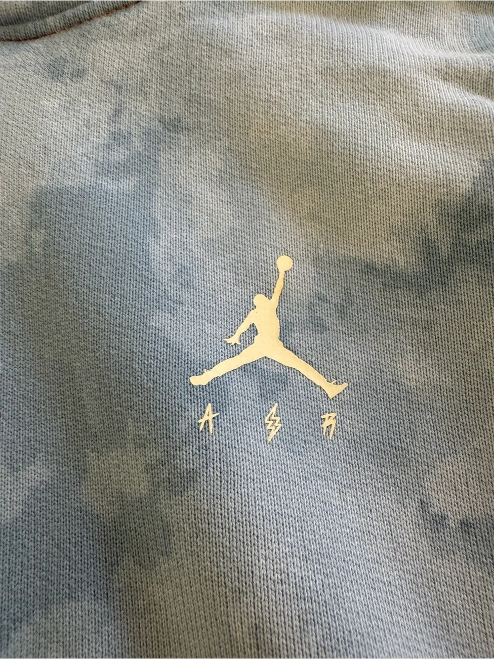 Men’s Jordan x J Balvin hoodie. Circa 2022 Tie Die size S